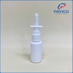 HM20-Chai hdpe xịt mũi 20ml-18mm