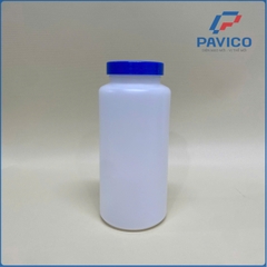 Chai HDPE trong nắp vặn 480ml-52mm-35g