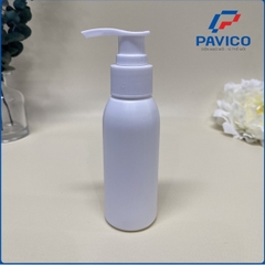 HT100-Chai HDPE đầu bơm 100ml-24mm