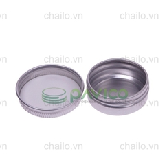 Vỏ hũ nhôm 15g đựng kem mỹ phẩm kem dưỡng da J-01