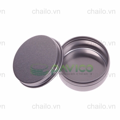 Hũ nhôm 50g đựng mỹ phẩm kem dưỡng da J-03