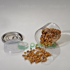 Hũ nhựa nắp nhôm xé 170ml 63.3x60mm