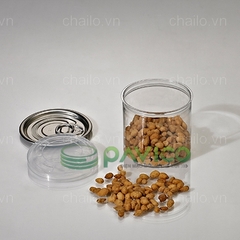 Hũ nhựa nắp nhôm xé 170ml 63.3x60mm