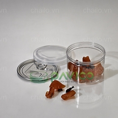 Hũ nhựa nắp nhôm xé 280ml 83.3x61mm