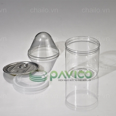 Hũ nhựa nắp nhôm xé 360ml 83.3x85mm
