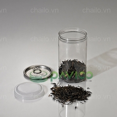 Hũ nhựa nắp nhôm xé 375ml 65.3x119mm