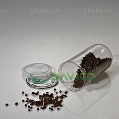 Hũ nhựa nắp nhôm xé 800ml 83.3x158mm