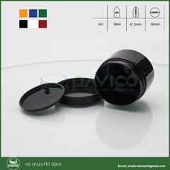 Hũ nhựa pet đen 50g