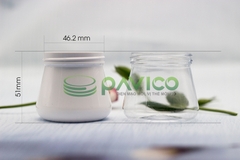 Hũ nhựa pet trắng sứ 80ml