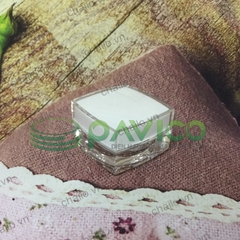 Hũ vuông trong suốt HV01c30