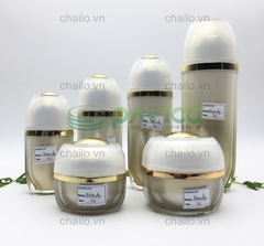 Bộ vỏ chai lọ đựng mỹ phẩm cao cấp AC-67