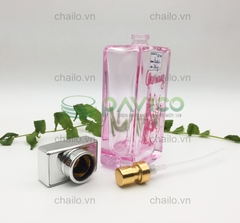 Vỏ lọ đựng nước hoa hình chữ nhật 100ml