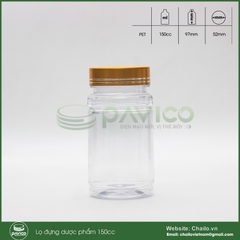 Vỏ lọ đựng dược phẩm thực phẩm chức năng 150cc