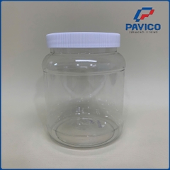 Hũ PET tròn bầu 1000ml-89mm-56g