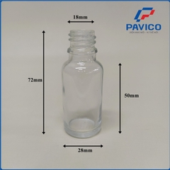 Chai tinh dầu 20ml