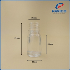 TD5-Chai tinh dầu 5ml