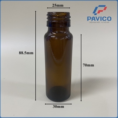 Chai thủy tinh colagen 30ml(TG30)