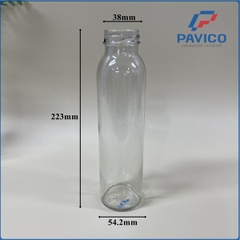 TR300-Chai trà tròn 300ml