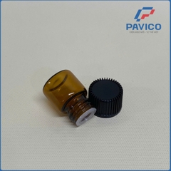 TT1N-Bộ chai thủy tinh nút chặn 1ml