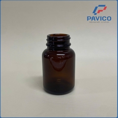 TT60-Chai thủy tinh vai tròn 60cc