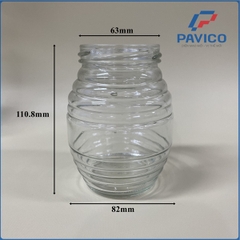 TV350-Hũ thủy tinh con ong 350ml
