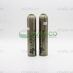 Vỏ chai nhôm đựng dung dịch xịt phòng 350ml