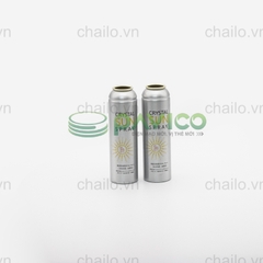 Vỏ chai nhôm đựng dung dịch kem chống nắng 200ml