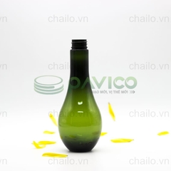 Chai nhựa pet đựng rượu hình bầu 250ml