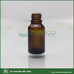 Bộ vỏ chai tinh dầu 15ml
