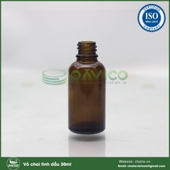 Vỏ chai lọ đựng tinh dầu 30ml các loại nắp