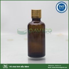 Vỏ chai tinh dầu 50ml đủ các loại nắp nút