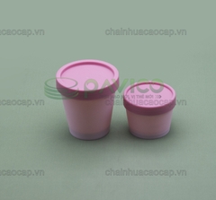 Hũ nhựa 50ml 100ml làm sữa chua