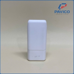Chai HDPE vuông dẹt 30ml-14mm-7.7g