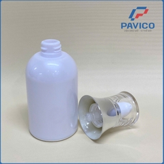 Bộ chai nhựa 50ml trắng ngọc trai (XT50)