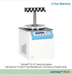 Máy đông khô 8 lít, Model: FD-8, Hãng: DAIHAN Scientific/ Hàn Quốc