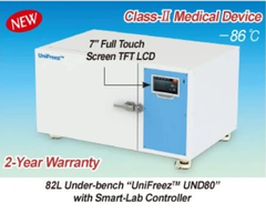 Tủ lạnh âm sâu dạng ngang, Model: UND80, Hãng: DAIHAN Scientific/Hàn Quốc