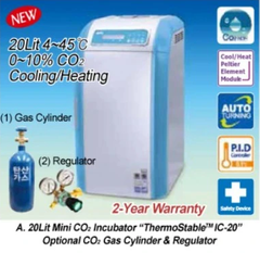 Tủ ấm CO2 Model: IC-20/ICS-20, Hãng: DAIHAN Scientific/Hàn Quốc