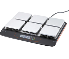 Máy khuấy gia nhiệt 6 vị trí, Model: LSH-6D, Hãng: AS ONE/ Nhật bản