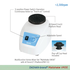 Máy lắc vortex Daihan model: MaXshake VM30, Hãng: DAIHAN/Hàn Quốc