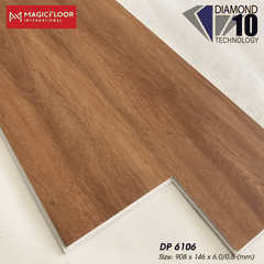 Sàn nhựa hèm khóa 6mm Magic Floor mã DP6106