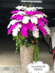 Hoa lan hồ điệp giả cao cấp( mẫu 3)