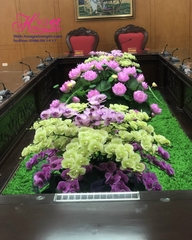 Hoa giả-Hoa trang trí cuộc họp, hội nghị