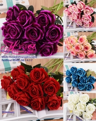 Hoa hồng nhung các màu - HC261