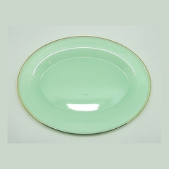 Đĩa oval Opal Xanh ngọc 28cm - 950CJ