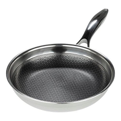 Chảo Blackcube inox 3 lớp đáy từ chống dính Kims Cook