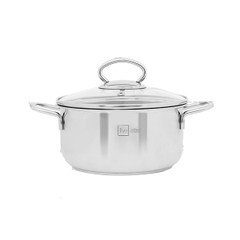 Nồi inox Fivestar FSN18 nắp kính 18cm