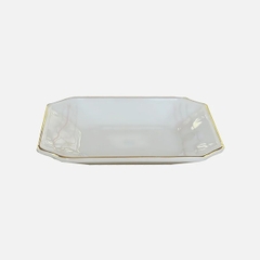 Đĩa vuông Opal Dây huyền bí 20cm - 450PLD