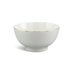 Tô cao Jasmine - viền chỉ vàng 20cm