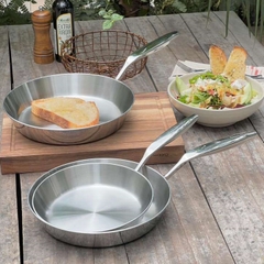 Chảo inox 316 liền khối 5-ply Premium Kaiyo