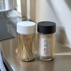 Lọ tăm thủy tinh Echo